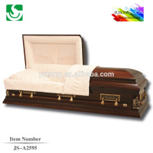 wholesale solid wood assembled casket